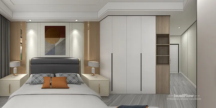Hangzhou Apartment Featuring WPC Wall Cladding | Study Walls in Hangzhou, China - photo 4