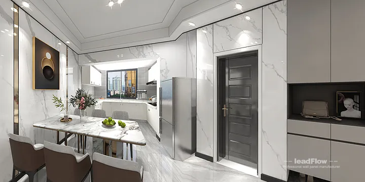 Hangzhou Apartment Featuring WPC Wall Cladding | Study Walls in Hangzhou, China - photo 9