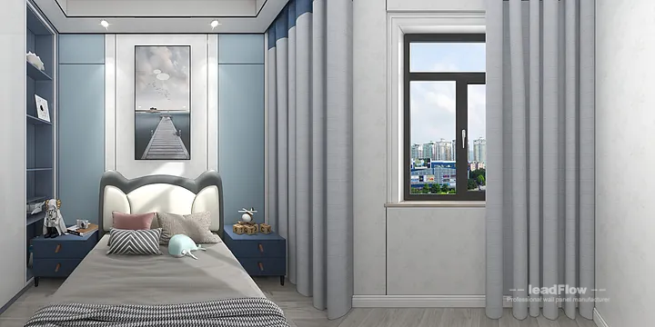WPC Cladding Apartment Case Study in Hangzhou | Contemporary Secondary Bedroom in Hangzhou, China - photo 3