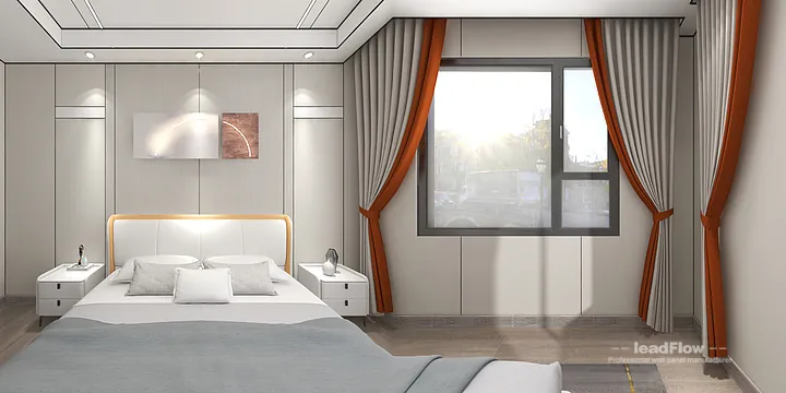 Hangzhou Villa Wall Panel Design | WPC Interior Panel Stylish Interior in Hangzhou, China - photo 17