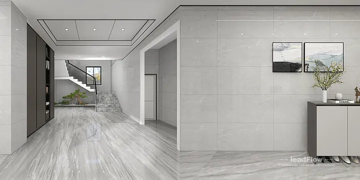 Hangzhou Villa Wall Panel Design | WPC Interior Panel Stylish Interior in Hangzhou, China - photo 7