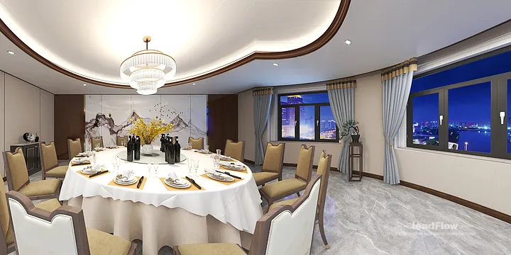 Hangzhou Hotel Interior with WPC Cladding &mdash; Wood Grain Accent in Hangzhou, China - photo 2