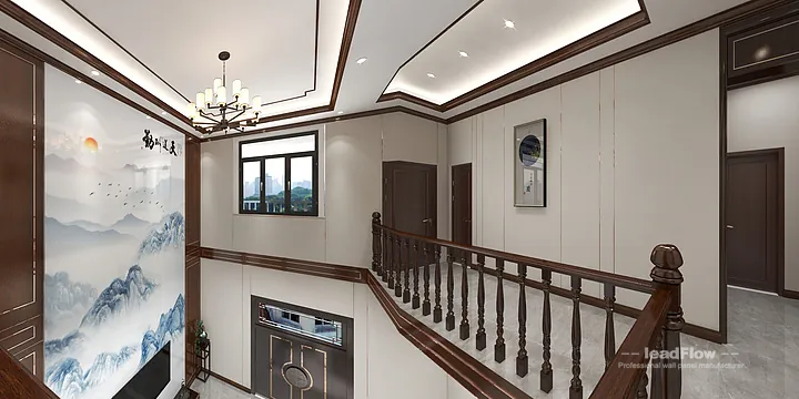 WPC Wall Panel Project: Hangzhou Apartment with Living Room in Hangzhou, China - photo 11