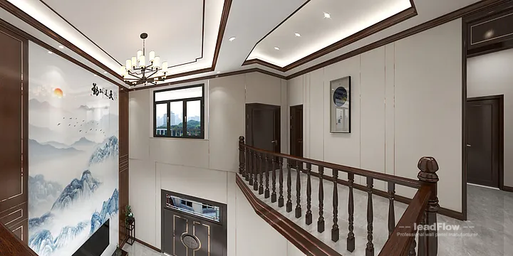 WPC Wall Panel Project: Hangzhou Apartment with Living Room in Hangzhou, China - photo 14