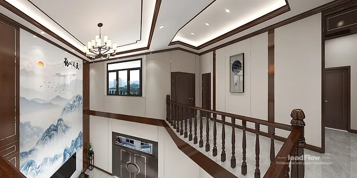 WPC Wall Panel Project: Hangzhou Apartment with Living Room in Hangzhou, China - photo 8
