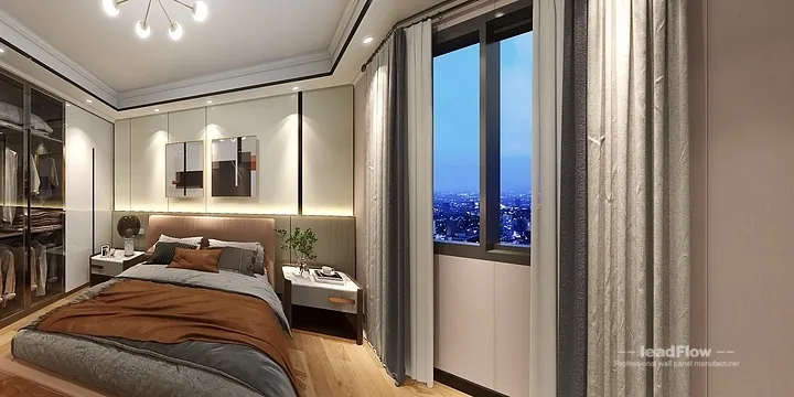 Hangzhou Villa Interior with WPC Cladding &mdash; Living Room Accent in Shangcheng District, Hangzhou, China - photo 11