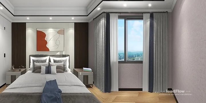 Hangzhou Villa Interior with WPC Cladding &mdash; Living Room Accent in Shangcheng District, Hangzhou, China - photo 30