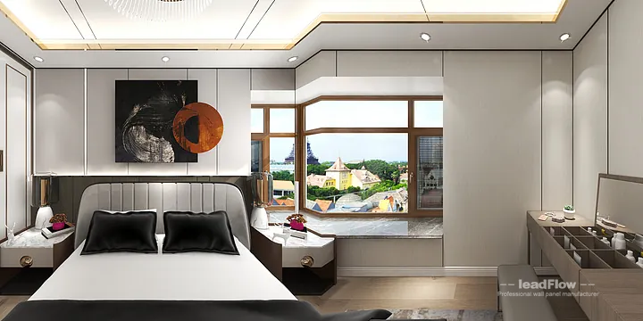 Modern Apartment Interior in Hangzhou using WPC Wall Cladding in Hangzhou, China - photo 2