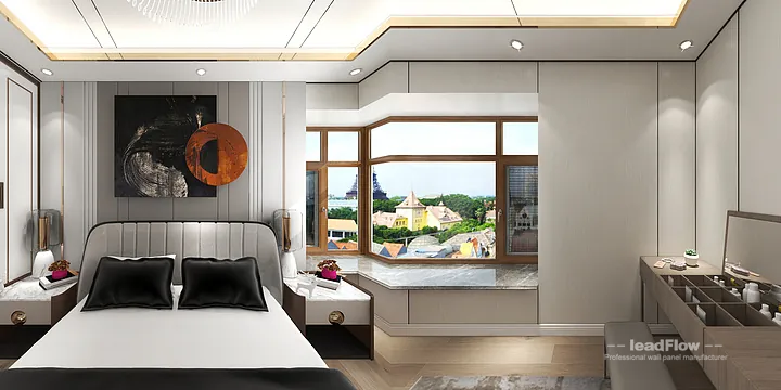 Modern Apartment Interior in Hangzhou using WPC Wall Cladding in Hangzhou, China - photo 3