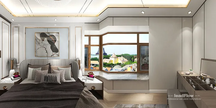 Modern Apartment Interior in Hangzhou using WPC Wall Cladding in Hangzhou, China - photo 5