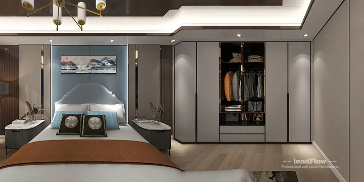 Hangzhou Apartment with WPC Interior Panel &mdash; Tea Room Feature in Hangzhou, China - photo 1