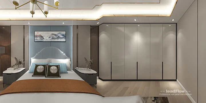 Hangzhou Apartment with WPC Interior Panel &mdash; Tea Room Feature in Hangzhou, China - photo 10
