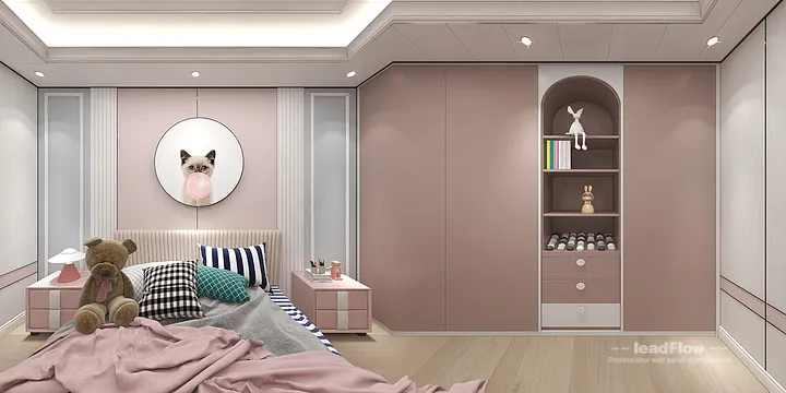 Hangzhou Apartment with WPC Interior Panel &mdash; Tea Room Feature in Hangzhou, China - photo 2