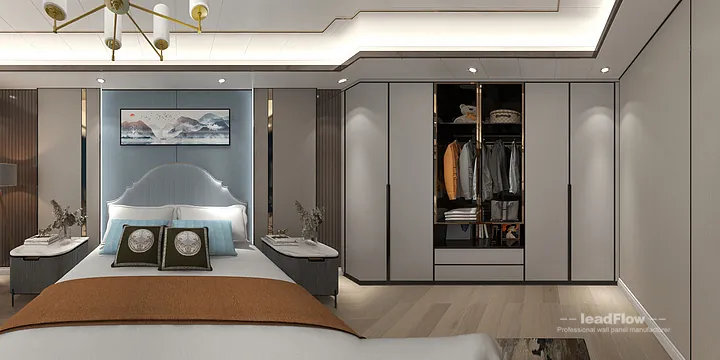 Hangzhou Apartment with WPC Interior Panel &mdash; Tea Room Feature in Hangzhou, China - photo 8