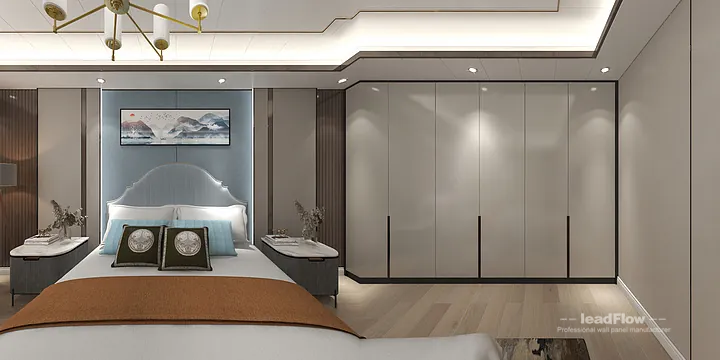 Hangzhou Apartment with WPC Interior Panel &mdash; Tea Room Feature in Hangzhou, China - photo 9