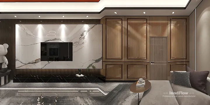 Modern Commercial Space Interior in Hangzhou using WPC Interior Panel in Shangcheng District, Hangzhou, China - photo 2