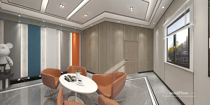 Modern Commercial Space Interior in Hangzhou using WPC Interior Panel in Shangcheng District, Hangzhou, China - photo 3