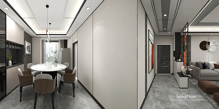 WPC Wall Cladding Project: Hangzhou Apartment with Master Bedroom in Hangzhou, China - photo 13