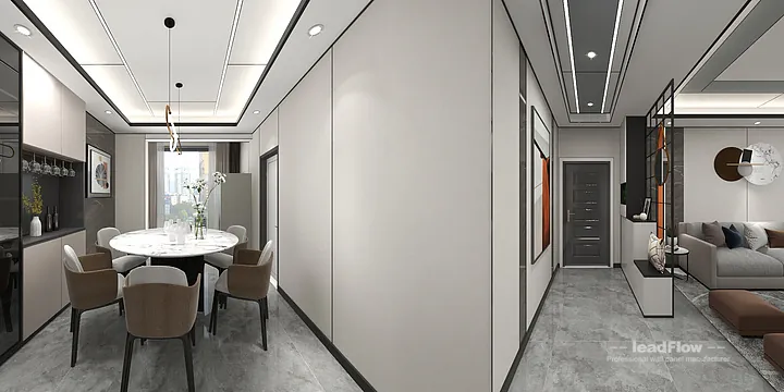 WPC Wall Cladding Project: Hangzhou Apartment with Master Bedroom in Hangzhou, China - photo 17