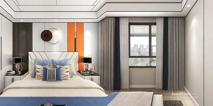 WPC Wall Cladding Project: Hangzhou Apartment with Master Bedroom in Hangzhou, China - photo 7