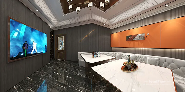 WPC Interior Panel Project: Hangzhou Clubhouse with p 2rivate dining room in Hangzhou, China - photo 5