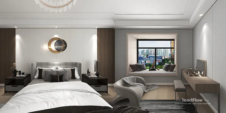 Modern Apartment Interior in Hangzhou using WPC Wall Cladding in Hangzhou, China - photo 3
