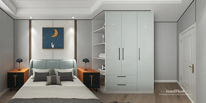 Modern Apartment Interior in Hangzhou using WPC Wall Cladding in Hangzhou, China - photo 4
