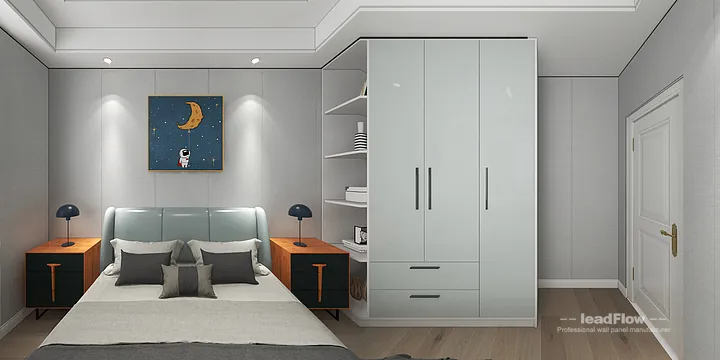 Modern Apartment Interior in Hangzhou using WPC Wall Cladding in Hangzhou, China - photo 5