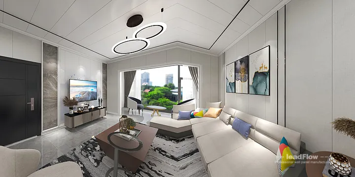 Hangzhou Apartment Featuring WPC Interior Panel | Secondary Bedroom Walls in Hangzhou, China - photo 4