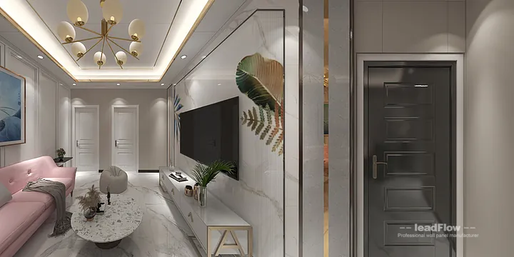 WPC Interior Panel Installation for Hangzhou Clubhouse | Modern in Hangzhou, China - photo 10