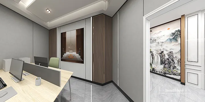 Premium WPC Wall Panel for Hangzhou Commercial Space &mdash; Modern Finish in Hangzhou, China - photo 1