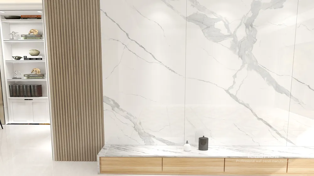 Explore WPC Interior Panel in This Ganzhou Interior Project &mdash; Elegant Style in Shangyou County, Ganzhou, China - photo 1
