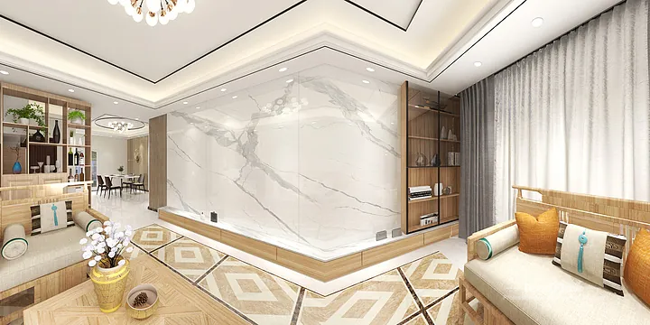 Explore WPC Interior Panel in This Ganzhou Interior Project &mdash; Elegant Style in Shangyou County, Ganzhou, China - photo 11