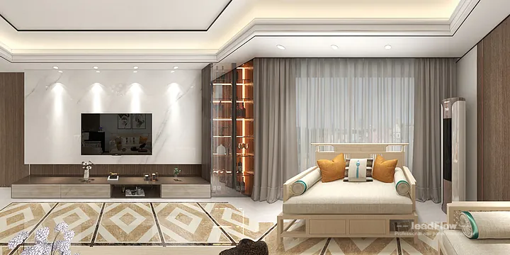 Explore WPC Interior Panel in This Ganzhou Interior Project &mdash; Elegant Style in Shangyou County, Ganzhou, China - photo 12
