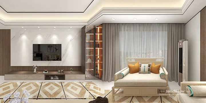 Explore WPC Interior Panel in This Ganzhou Interior Project &mdash; Elegant Style in Shangyou County, Ganzhou, China - photo 15