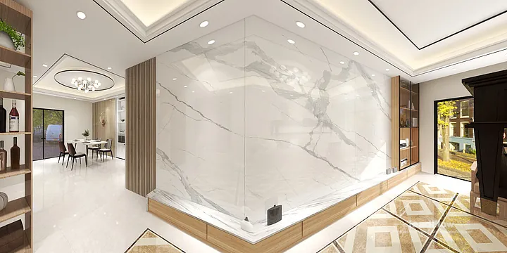 Explore WPC Interior Panel in This Ganzhou Interior Project &mdash; Elegant Style in Shangyou County, Ganzhou, China - photo 3