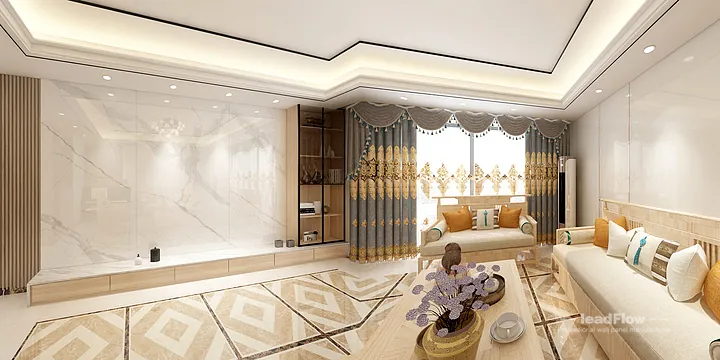 Explore WPC Interior Panel in This Ganzhou Interior Project &mdash; Elegant Style in Shangyou County, Ganzhou, China - photo 8