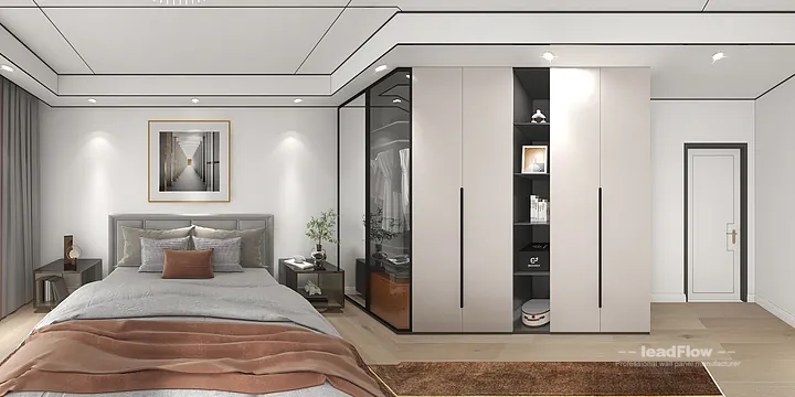 Nanchang Apartment Renovation with WPC Wall Cladding | Living Room Idea in Donghu District, Nanchang, China - photo 2