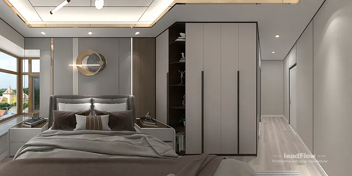 WPC Wall Panel Apartment Design in Hangzhou | Contemporary Interior in Hangzhou, China - photo 1