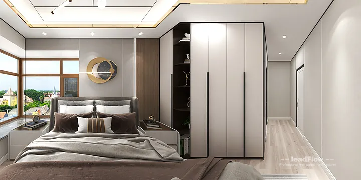 WPC Wall Panel Apartment Design in Hangzhou | Contemporary Interior in Hangzhou, China - photo 2