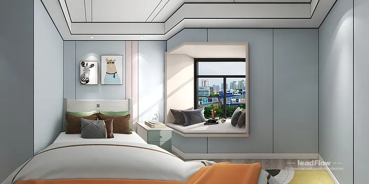 WPC Wall Panel Apartment Design in Hangzhou | Contemporary Interior in Hangzhou, China - photo 4