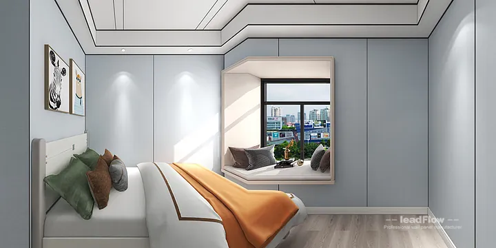 WPC Wall Panel Apartment Design in Hangzhou | Contemporary Interior in Hangzhou, China - photo 5