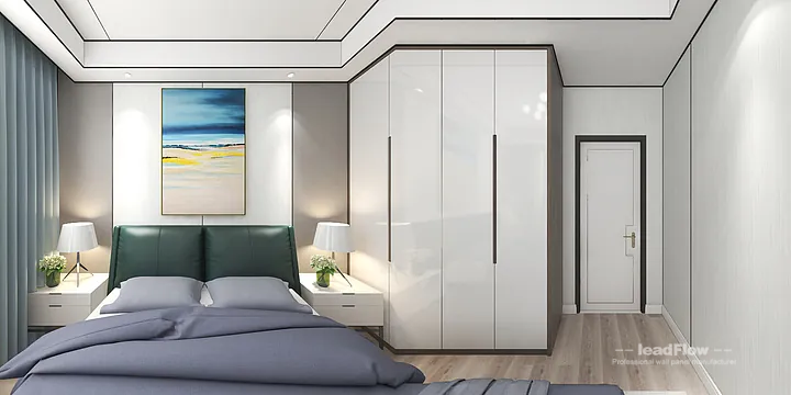 WPC Wall Panel Apartment Design in Hangzhou | Contemporary Interior in Hangzhou, China - photo 7