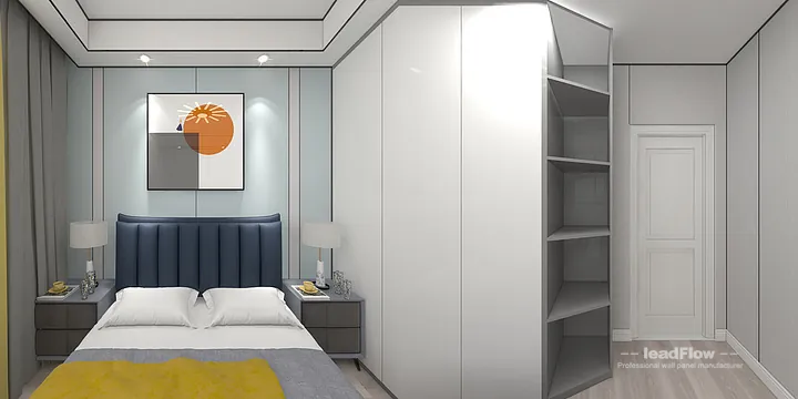 WPC Wall Panel Apartment Design in Hangzhou | Warm Interior in Shangcheng District, Hangzhou, China - photo 5