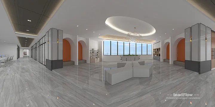 WPC Wall Panel Commercial Space Inspiration in Hangzhou &mdash; Contemporary Design in Hangzhou, China - photo 15