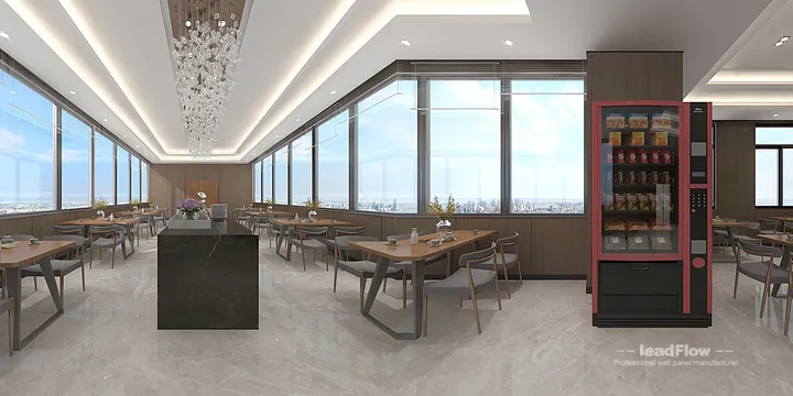 WPC Wall Panel Commercial Space Inspiration in Hangzhou &mdash; Contemporary Design in Hangzhou, China - photo 2