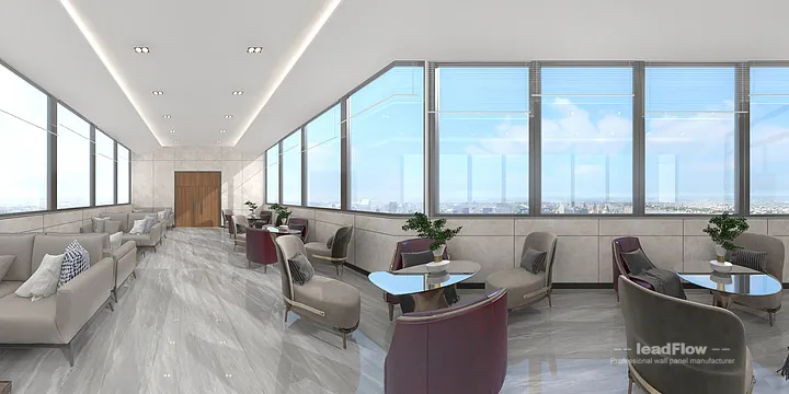 WPC Wall Panel Commercial Space Inspiration in Hangzhou &mdash; Contemporary Design in Hangzhou, China - photo 4