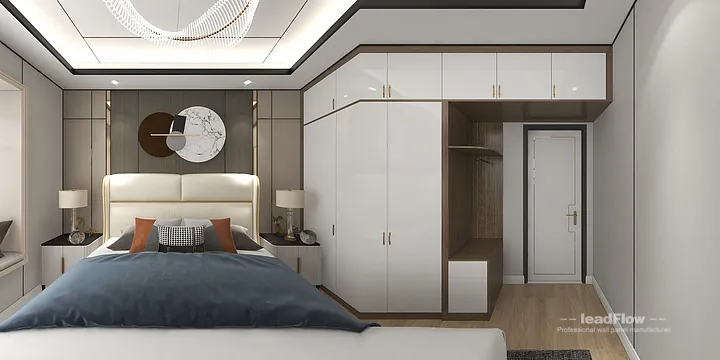 Premium WPC Interior Panel for Hangzhou Apartment &mdash; Contemporary Finish in Shangcheng District, Hangzhou, China - photo 1