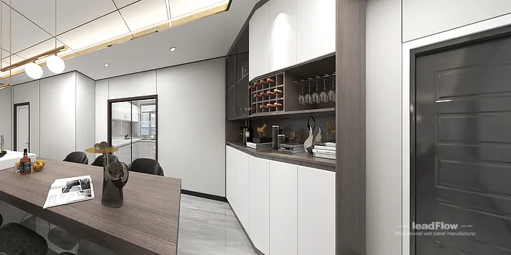 Premium WPC Interior Panel for Hangzhou Apartment &mdash; Contemporary Finish in Shangcheng District, Hangzhou, China - photo 4