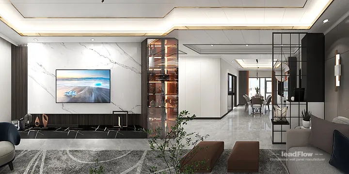 WPC Interior Panel Design Case: Liu's Hangzhou Apartment in Hangzhou, China - photo 10
